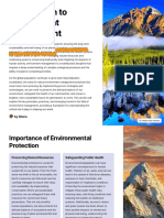 Introduction To Environment Management