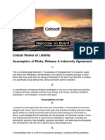 Coboat Liability Waiver