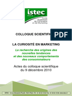 Actes Du Colloque 2010