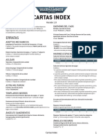 Warhammer 40.000 - Index Cards Errata v1.0 10 Ed.