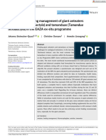 QUAST Et Al 2023 - Survey of The Feeding Management of Giant Anteaters (M Tridactyla) and Tamanduas (T Tetradactyla) in The EAZA Ex Situ Programme