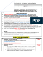 OCI For Adult US Nationals by Naturalization