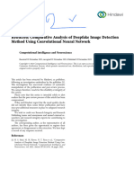 Retracted Comparative Analysis OfDeepfake Image Detection