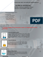 Informe de Laboratorio de Quimica General - Diapositivas