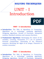 UNIT - I Introduction