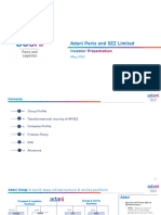 APSEZ Investor Presentation - Equity May 2021 10052021