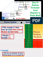 How To Perform Economic Load Dispatch in Power World Simulator