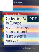 Collective Actions in Europe - A Comparative, Economic and Transsystemic Analysis-Springer International Publishing (2019)