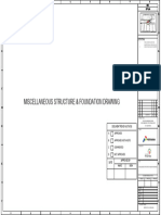 Miscellaneous Structure & Foundation Drawing: Catatan