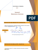 Semana3 - Relaciones & Funcionesalgebra