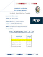 Tarea 4.40-4.80 Con Reaccion (Felder)