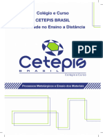 CETEPIS - Apostila de Processo Metalúrgico e Ensaio Dos Materiais