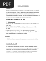 Ucv Manual de Funciones