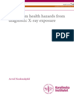 Long-Term Health Hazards From Diagnostic X-Ray Exposure: Arvid Nordenskjöld