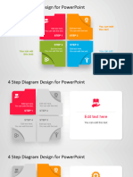 4 Step Diagram Design