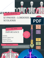 The Human Skeletal System Science Educational Presentation in Dark Gray, Red, and Cream Lined and Illustrative Style