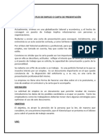 1er Tema Solicitud de Empleo