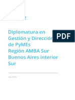 Amba Sur y Buenos Aires Interior Sur Programa Diplomatura