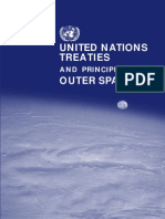 United Nation Treatese and Principles On Outer Space