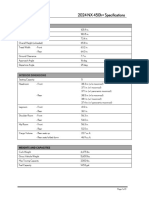 2024 Lexus NX 450h Product Spec Sheet