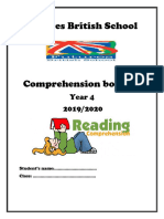 Comprehension Booklet Year 4 PDF