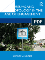 Museums and Anthropology in The Age of Engagement - Christina F - Kreps - 2019 - Routledge