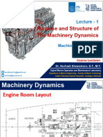 Lecture 1 - Purpose and Structure of The Machinery Dynamics