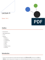 Lecture 4 Django Part 1