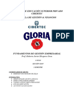 Proyecto Final GLORIA S.A. (Fundamentos de Gestión Empresarial)