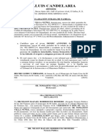 DECLARACIÓN JURADA DE FAMILIA Deury GARCIA DE LA ROSA