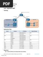 15.1.6 Lab - Implement NAT