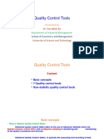 Lecture 5 - Basic Concepts of SQC, SPC & SQC Tools (Flow Chart, Check Sheet & Histogram)