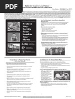 Protect Your Family From Lead in Your Home: Federally Required Lead Hazard Information and Disclosure Addendum