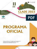 Programa Clade 2023