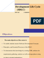 SOFTWARE DEVELOPMENT LIFE CYCLE - Lecture Notes - 1