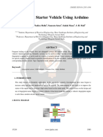 Fingerprint Starter Vehicle Using Arduino Ijariie17219