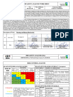 JSA-Berming & Riprap (Rockworks) JOB SAFETY ANALYSIS WORK SHEET