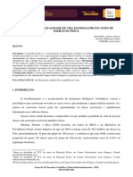 Aptidão Física E Qualidade de Vida em Idosas Praticantes de Exercício Físico