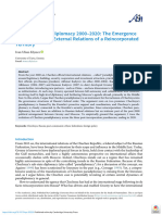 Chechnyas Paradiplomacy 2000 2020 The Emergence and Evolution of External Relations of A Reincorporated Territory