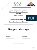 Rapport de Stage MORTABIT Aymen OCP RH