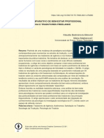 Bednárová-Gibová e Majherová - 2021 - A Comparative Study of Professional Well-Being in