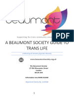 A Beaumont Society Guide To Trans Life