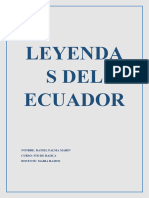 Leyendas Del Ecuador