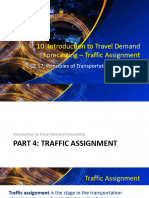 11 - Introduction To Travel Demand Forecasting - Traffic Assignment