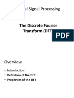 Handout - 6 The Discrete Fourier Transform