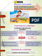 Empresa-Funciones y Clasificación