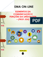 Elementos Da Comunição e Funções Da Linguagem