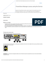 PowerStore - SSH and PowerStore Manager Access Using The Service LAN Ports - Dell Singapore