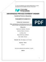 Informe N°12 - Fundamentos Quimicos II (Grupo 4)