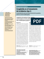 Diabetología: Liraglutida en El Tratamiento de La Diabetes Tipo 2